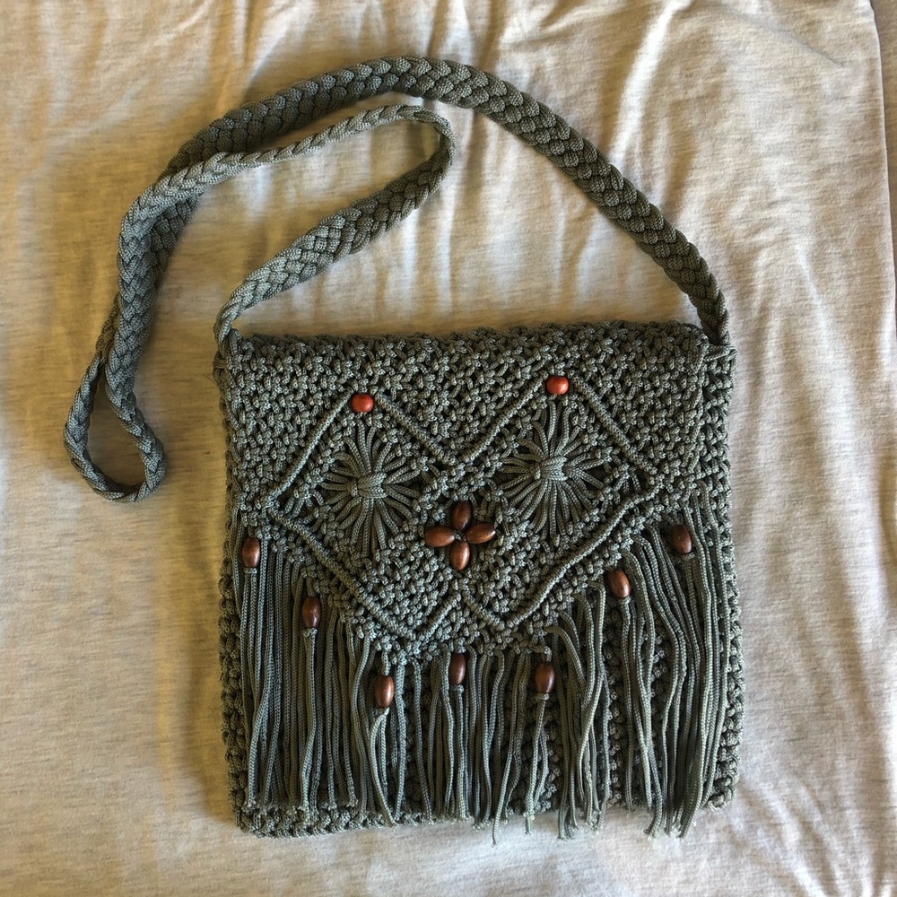 Knitted Crossbody Purse